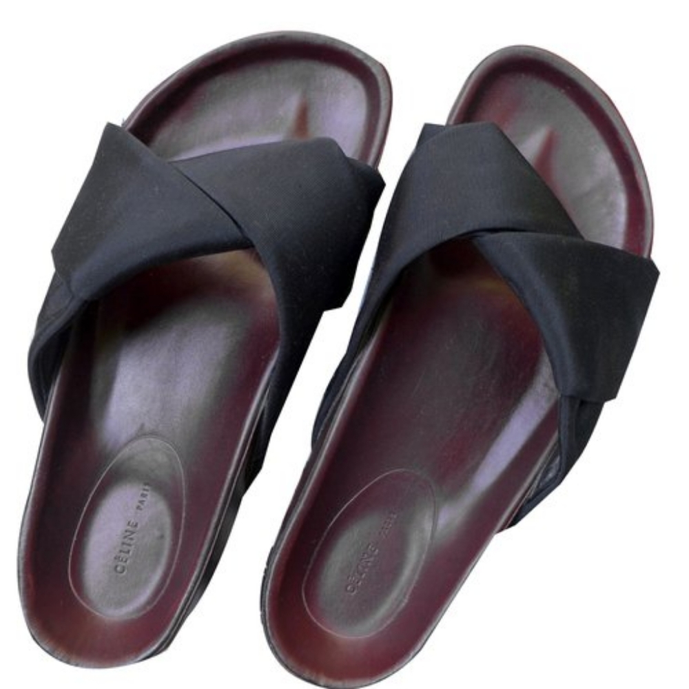 Celine Leather Slides